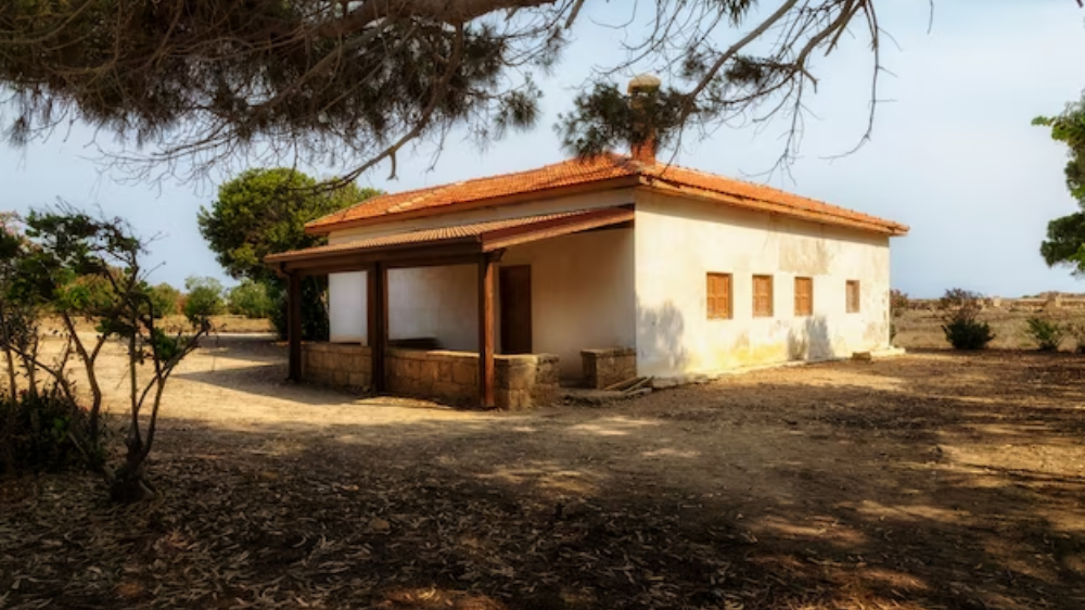 southwest direction of the house