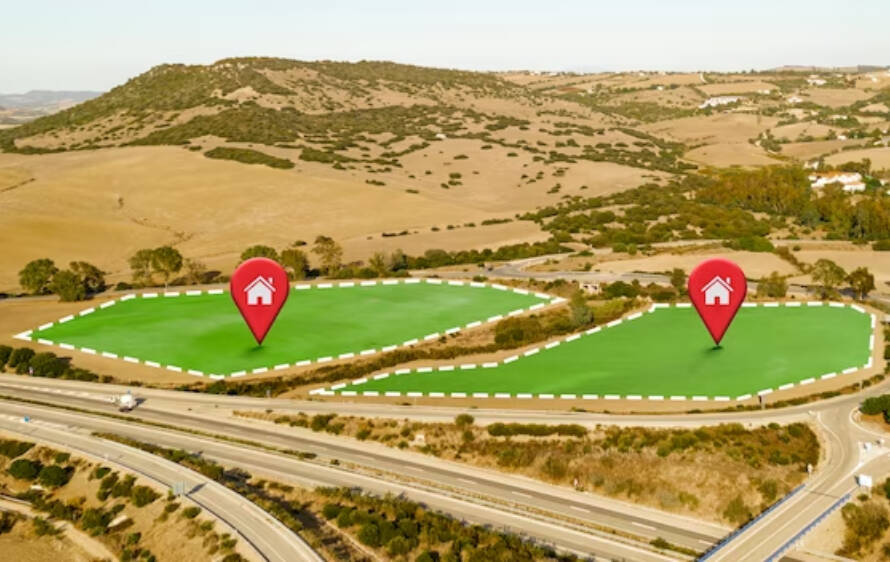developing a plot of land