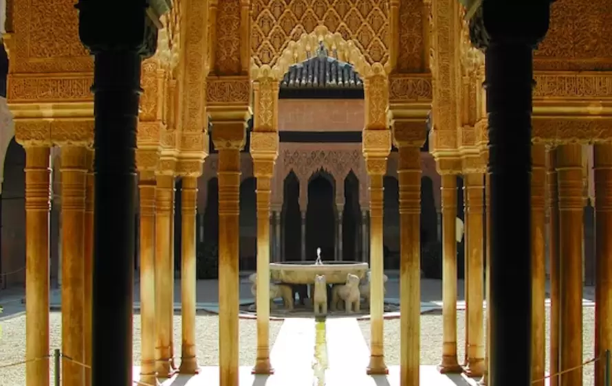 The palace is a replica of the Mysore Palace